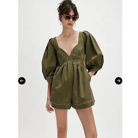 Free People Regret Me Romper Size 0 - Picture 1 of 6